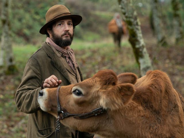 <p>In ‘First Cow’, starring John Magaro, above, the director Reichardt makes a mockery of the idea that America was ever a place of promise and enterprise</p>
