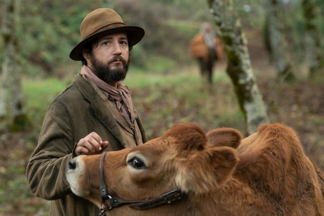 <p>In ‘First Cow’, starring John Magaro, above, the director Reichardt makes a mockery of the idea that America was ever a place of promise and enterprise</p>