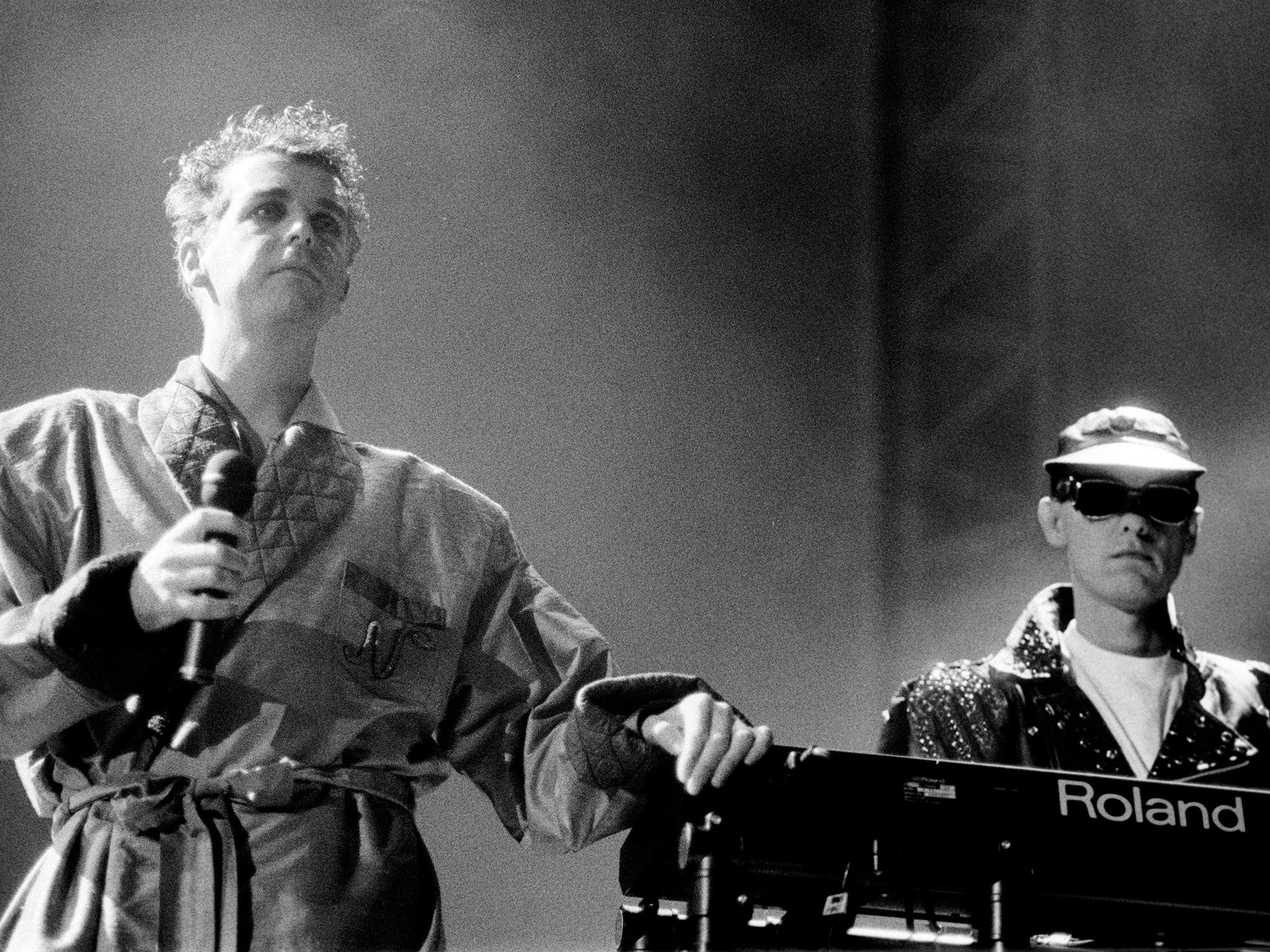 Striking the right chord: Neil Tennant, left, and Chris Lowe