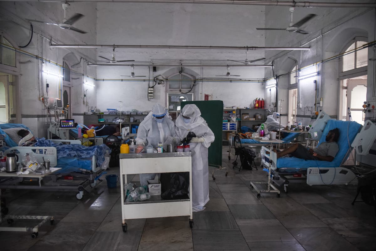 Coronavirus news - live: India second wave &lsquo;stabilising&rsquo; says government &ndash; but active cases still very high