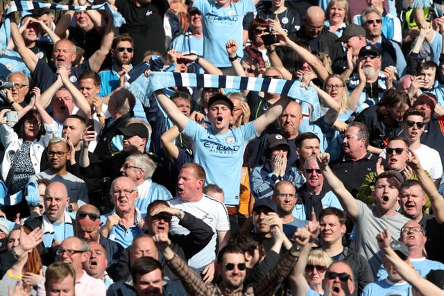 Manchester City fans have ridden a roller coaster to reach the Champions League final