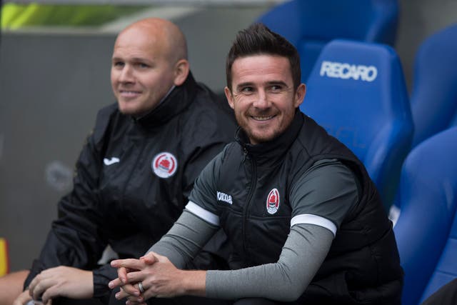 Barry Ferguson (right) has been appointed manager of Alloa