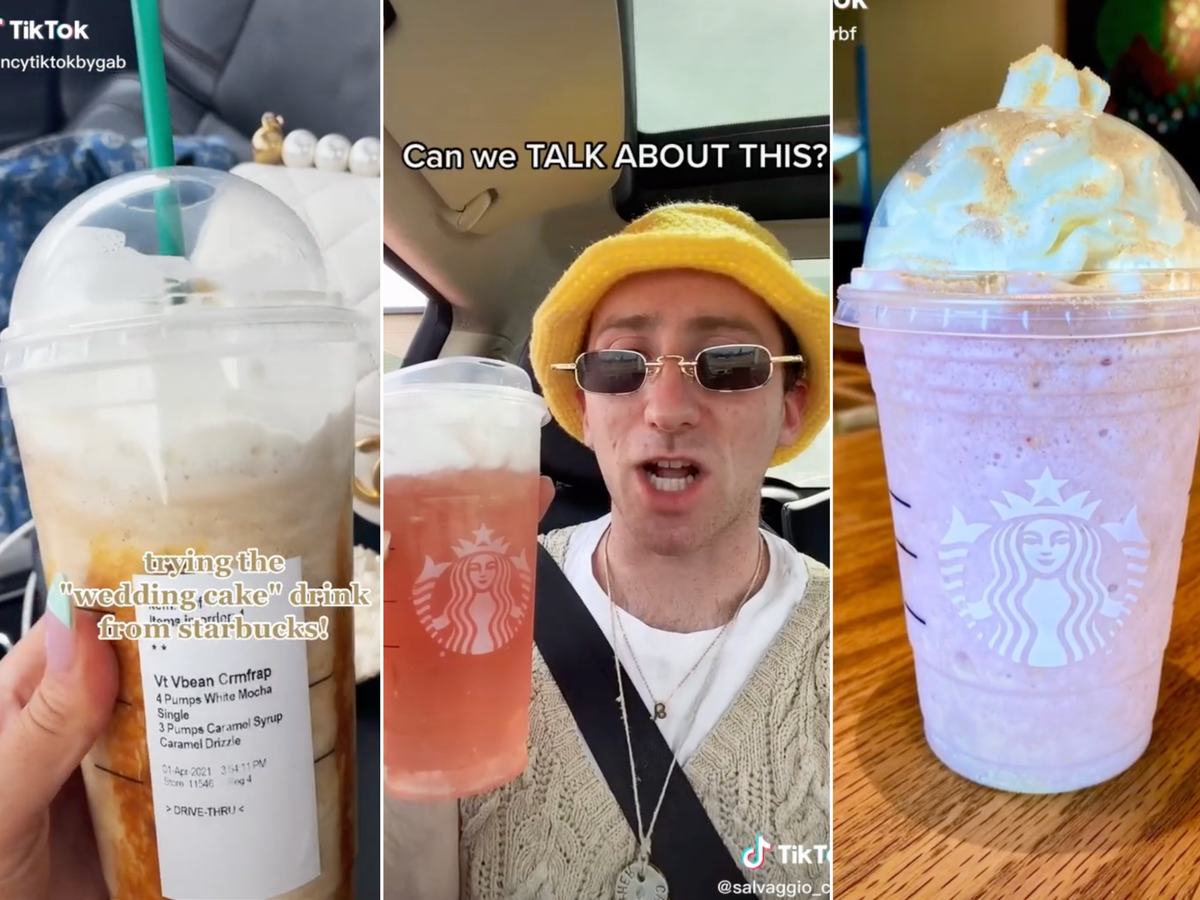 trying starbucks iced white mocha w caramel drizzle sweet cold foam tik tok drink taste test - youtube on tiktok drink recipe white mocha