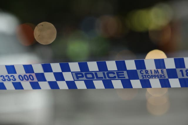 <p>A general view of police tape in Australia</p>