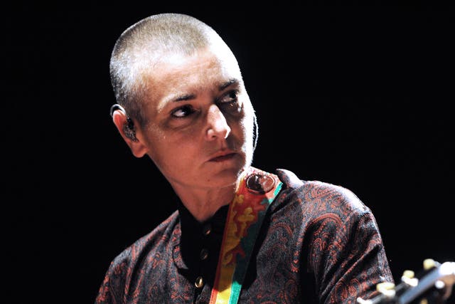 <p>Sinead O’Connor performing in 2013</p>