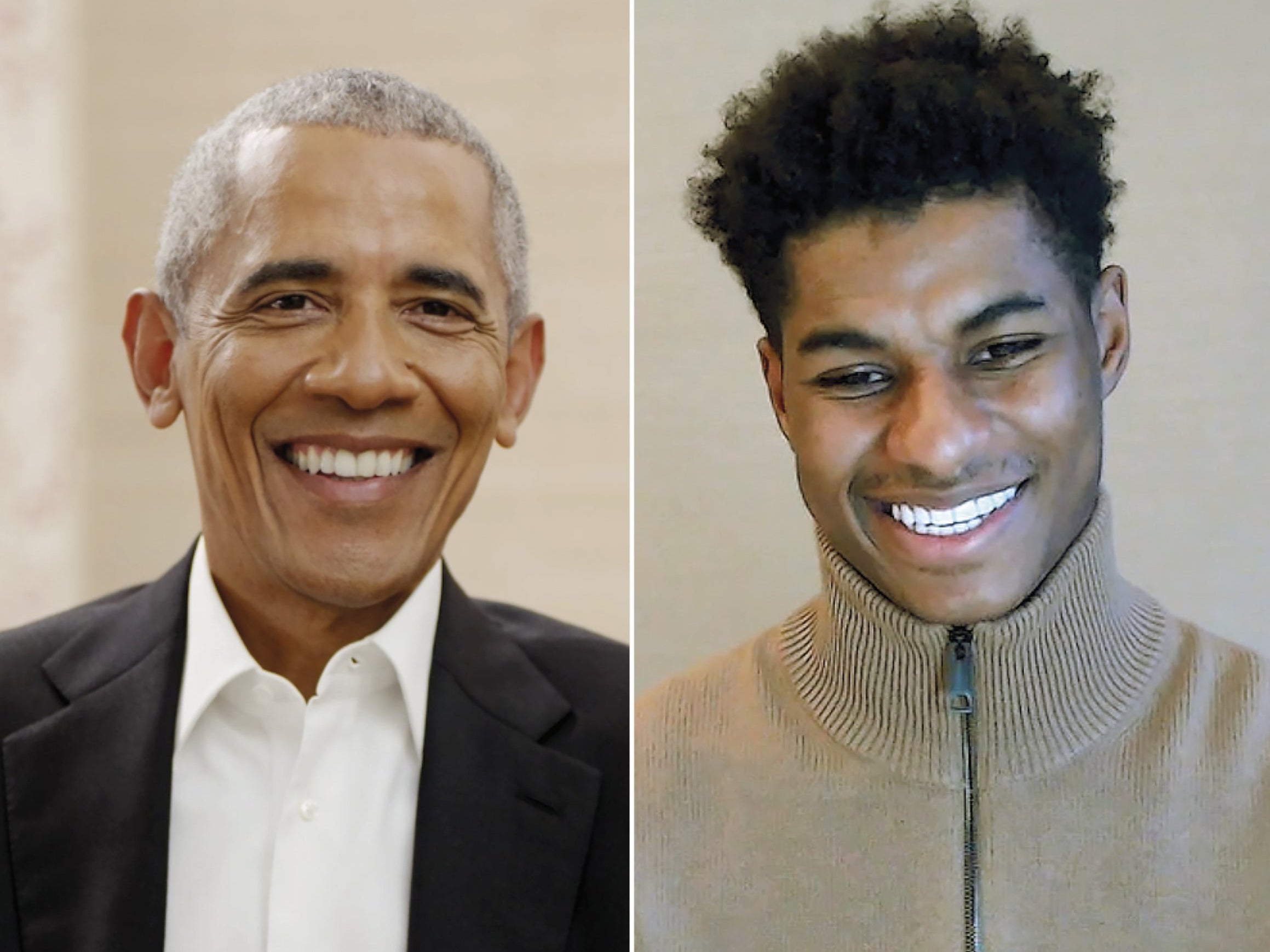 Obama praises Marcus Rashford for child hunger fight and says he’s ahead of where former president was at 23