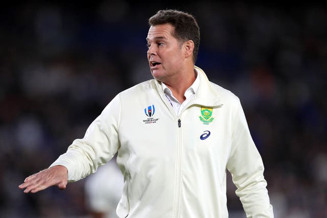 South Africa director of rugby Rassie Erasmus is plotting to bring down the Lions