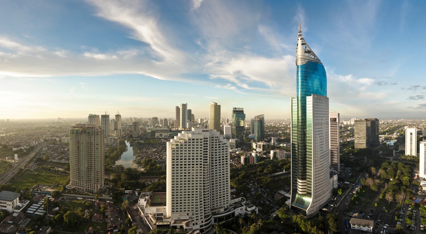 Jakarta is sinking faster than Bangkok