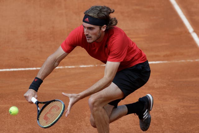 <p>Stefanos Tsitsipas has been in excellent form on the clay</p>