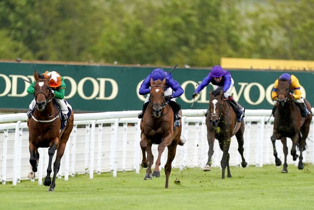 Lone Eagle could line-up for the Cazoo Derby thanks to this convincing win at Goodwood