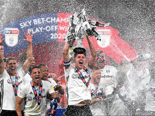 <p>Fulham were last season’s Championship play-off final winners</p>