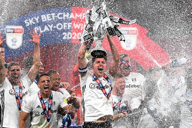 <p>Fulham were last season’s Championship play-off final winners</p>