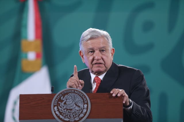 <p>President of Mexico Andres Manuel Lopez Obrador</p>