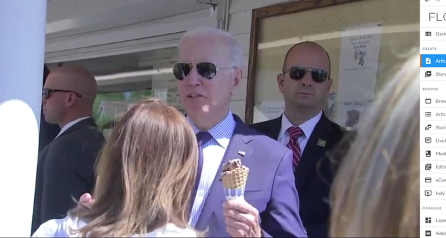 <p>Biden speaking to reporters about the Senate 6 January Comission vote.</p>