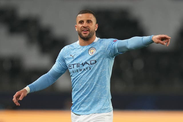 Kyle Walker is relishing his first taste of the Champions League final