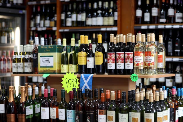 <p>Scotland became the first country in the world to bring in minimum unit pricing (MUP) for alcohol in May 2018</p>