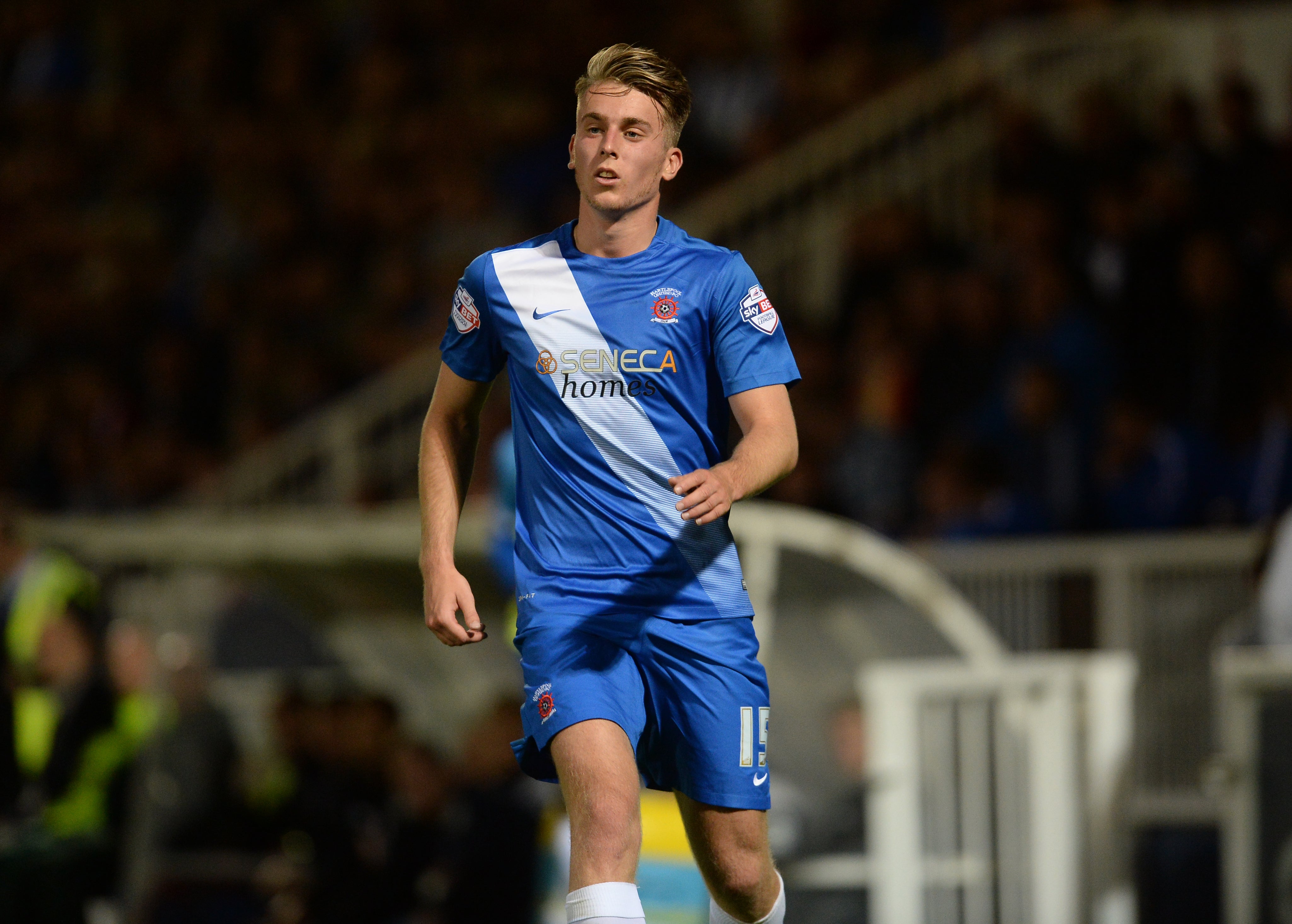 Rhys Oates was among the Hartlepool scores in the win over Weymouth