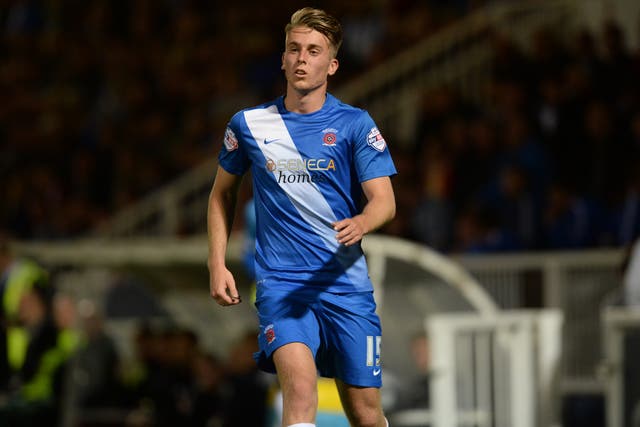 Rhys Oates was among the Hartlepool scores in the win over Weymouth