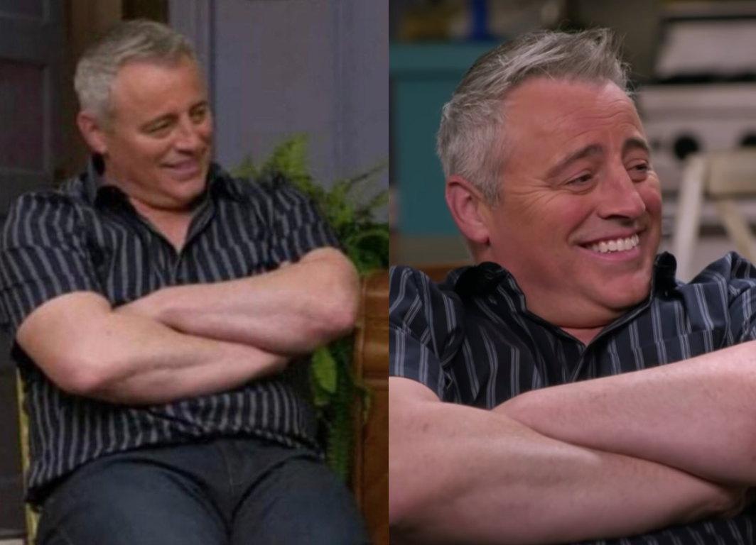 Friends Reunion Matt LeBlanc hilarious Dad meme indy100