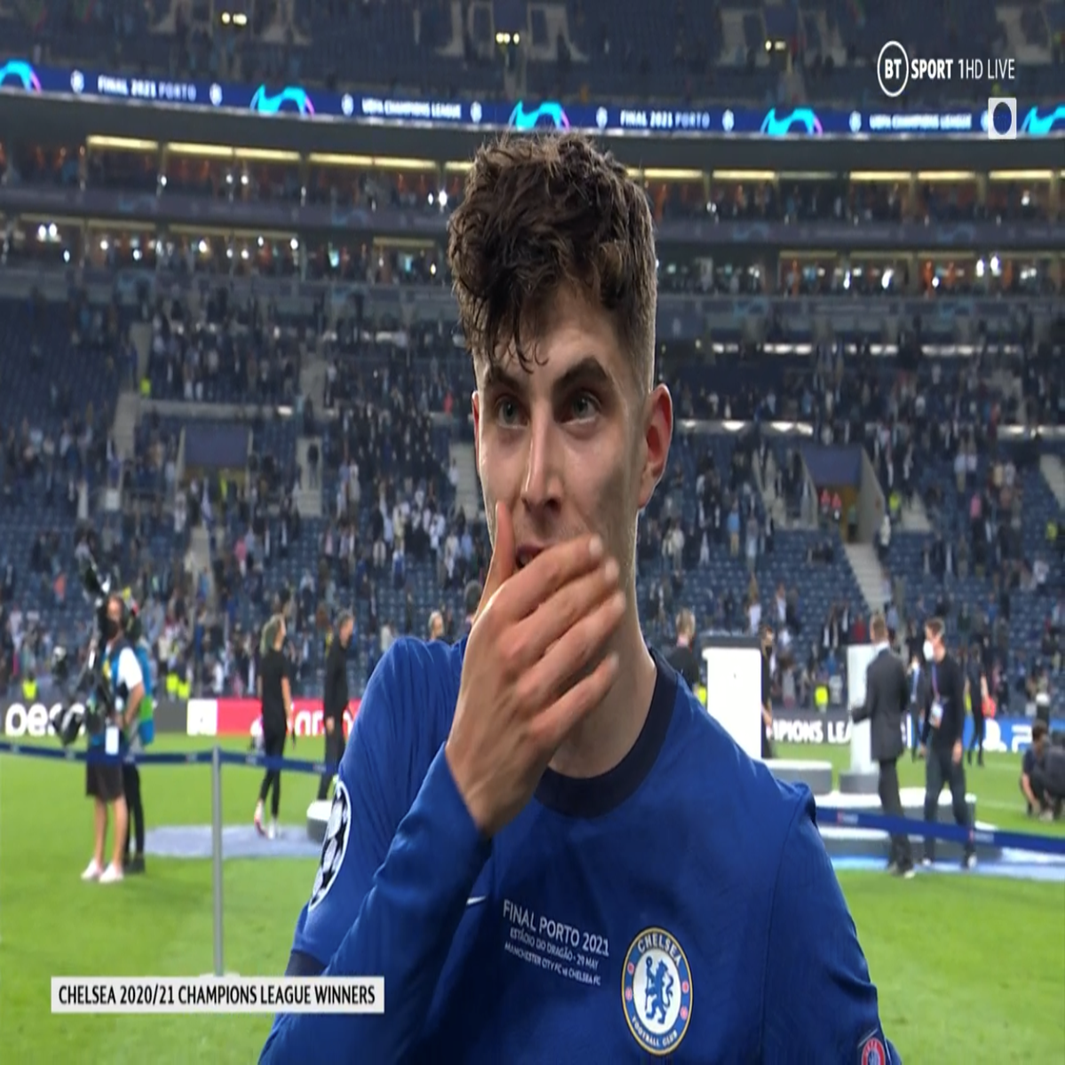Chelsea's Kai Havertz 'doesn't give a f***' about price tag after
