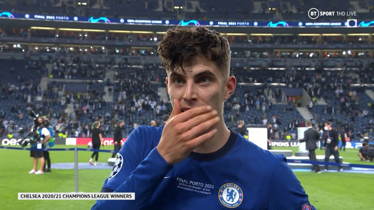Chelsea S Kai Havertz Doesn T Give A F About Price Tag After Scoring Champions League Winner The Independent