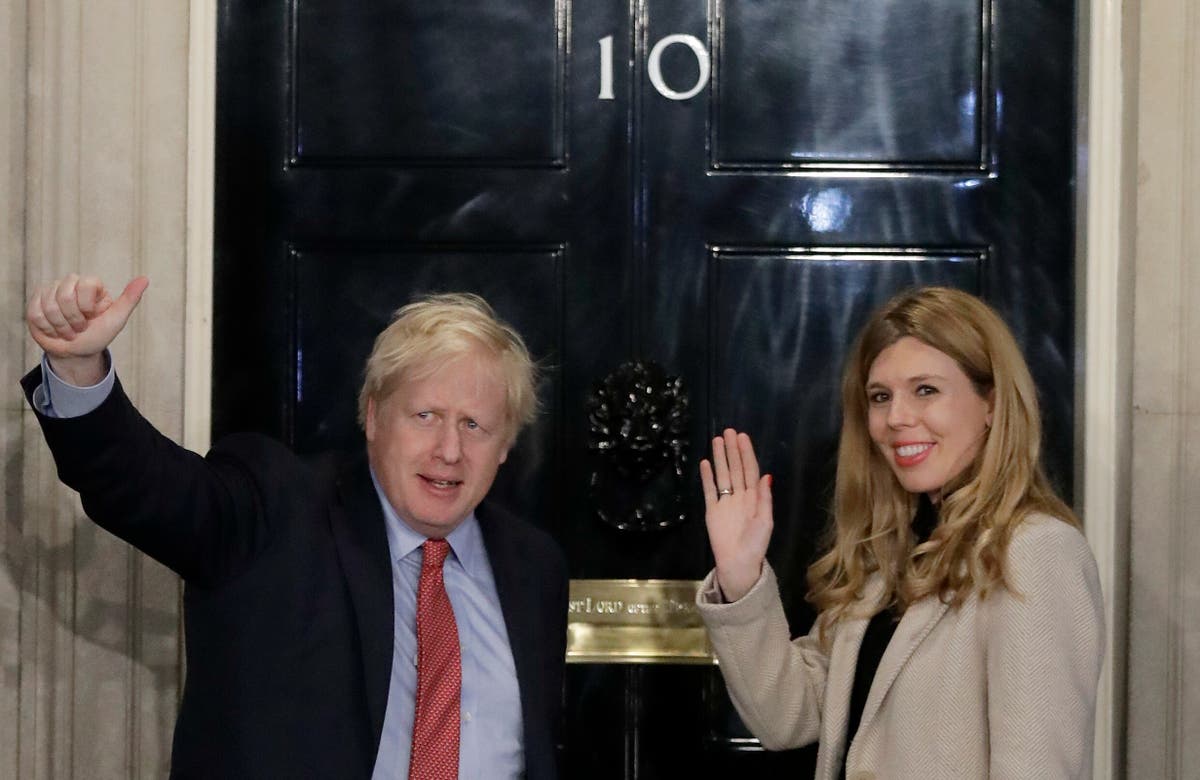 UK PM Boris Johnson marries fiancee in private ceremony ...