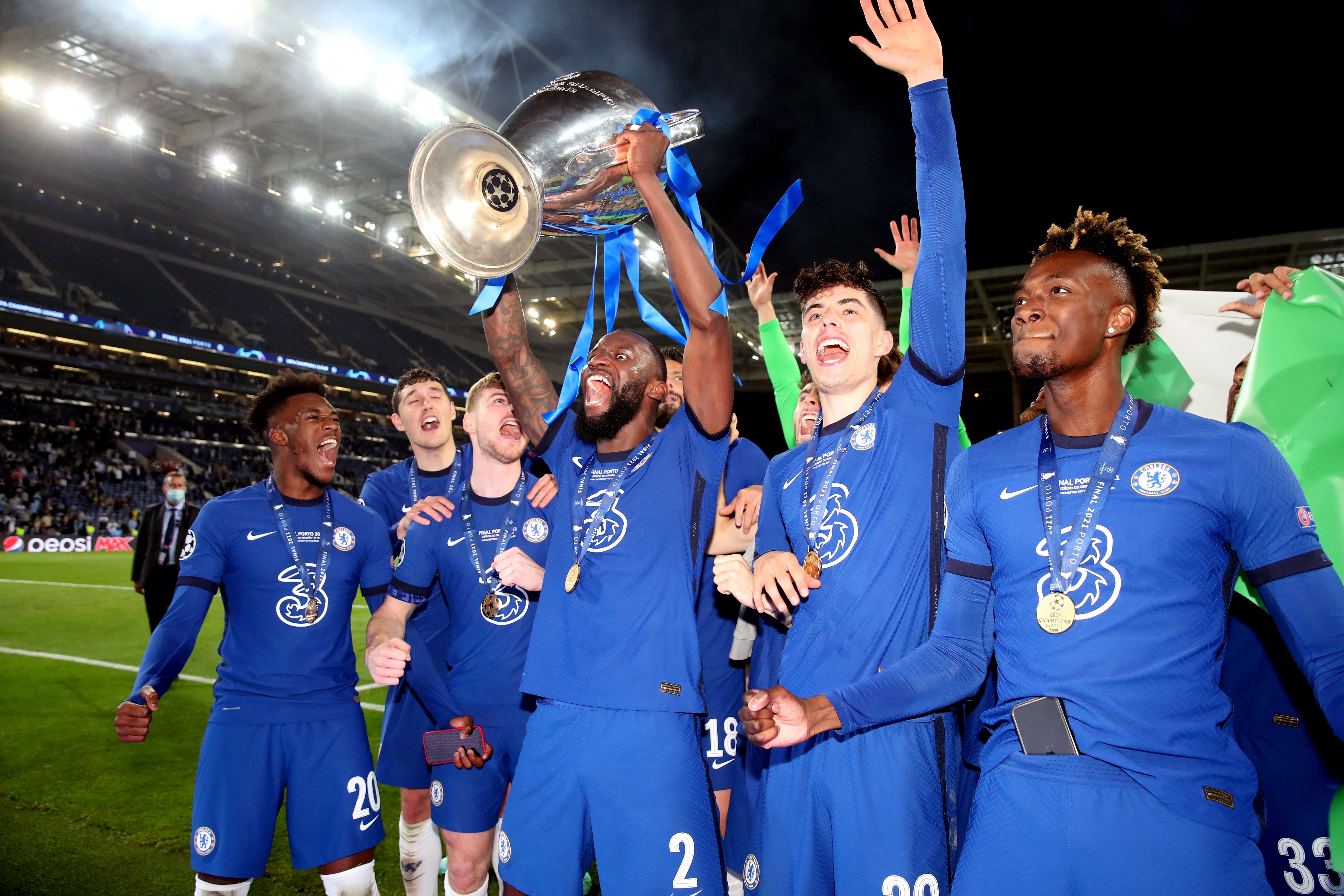 Chelsea beat Manchester City to win the Champions League in Porto