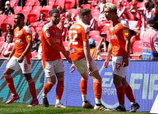 Kenny Dougall double helps Blackpool return to ...