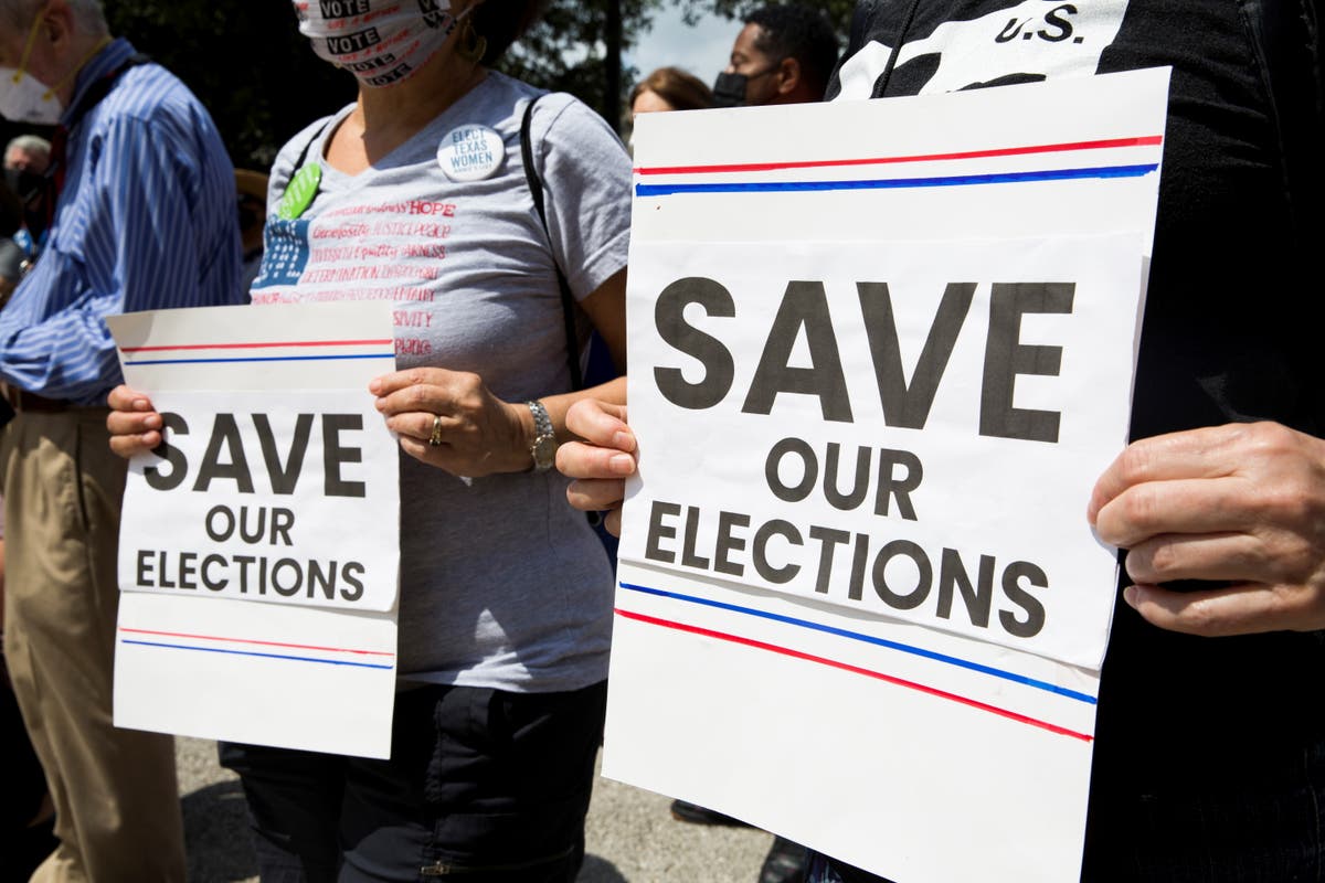 Texas Republicans push forward strict voting rights bill after marathon debate