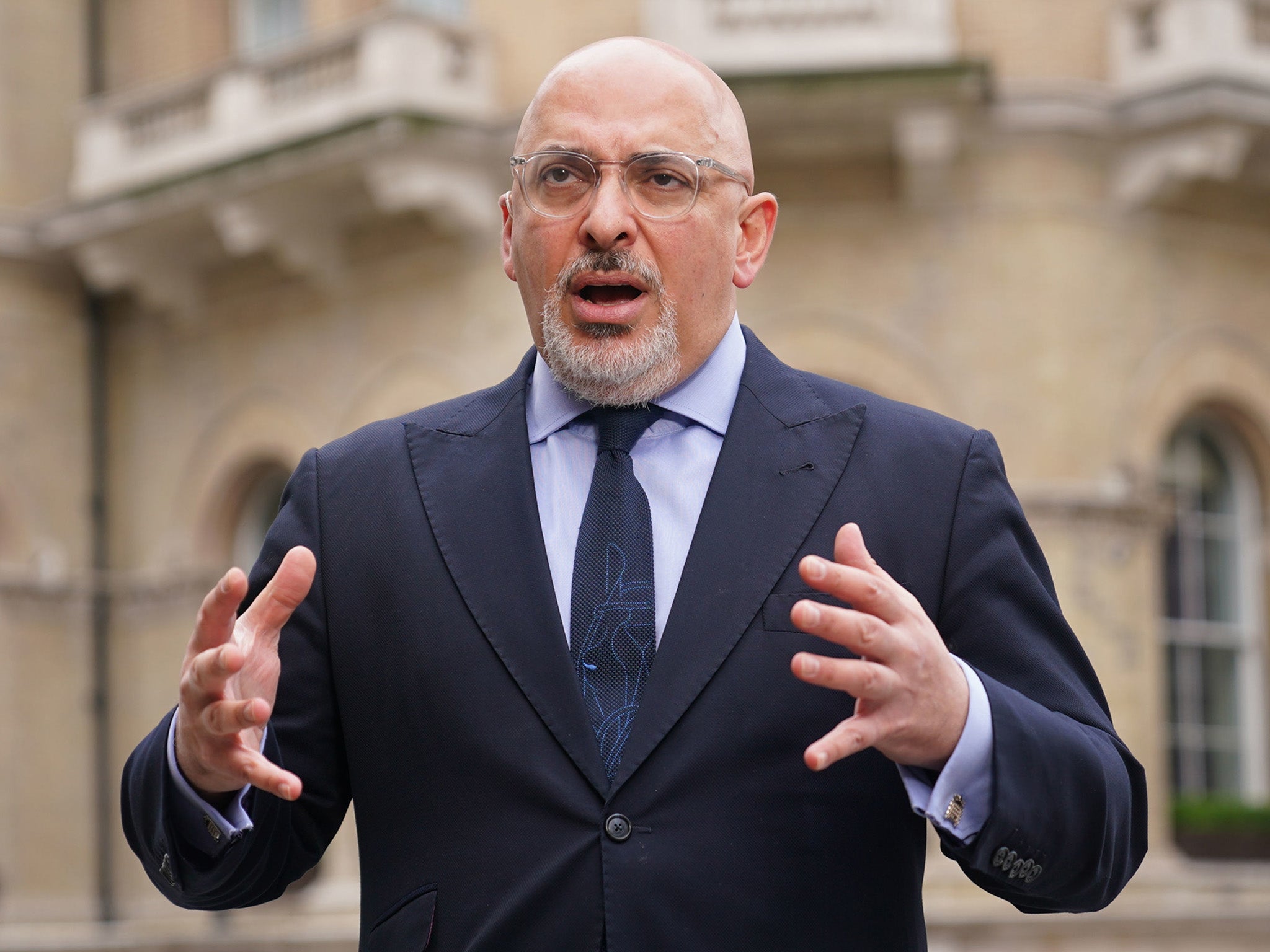 Vaccines minister Nadhim Zahawi: ‘It’s something we are absolutely thinking about’