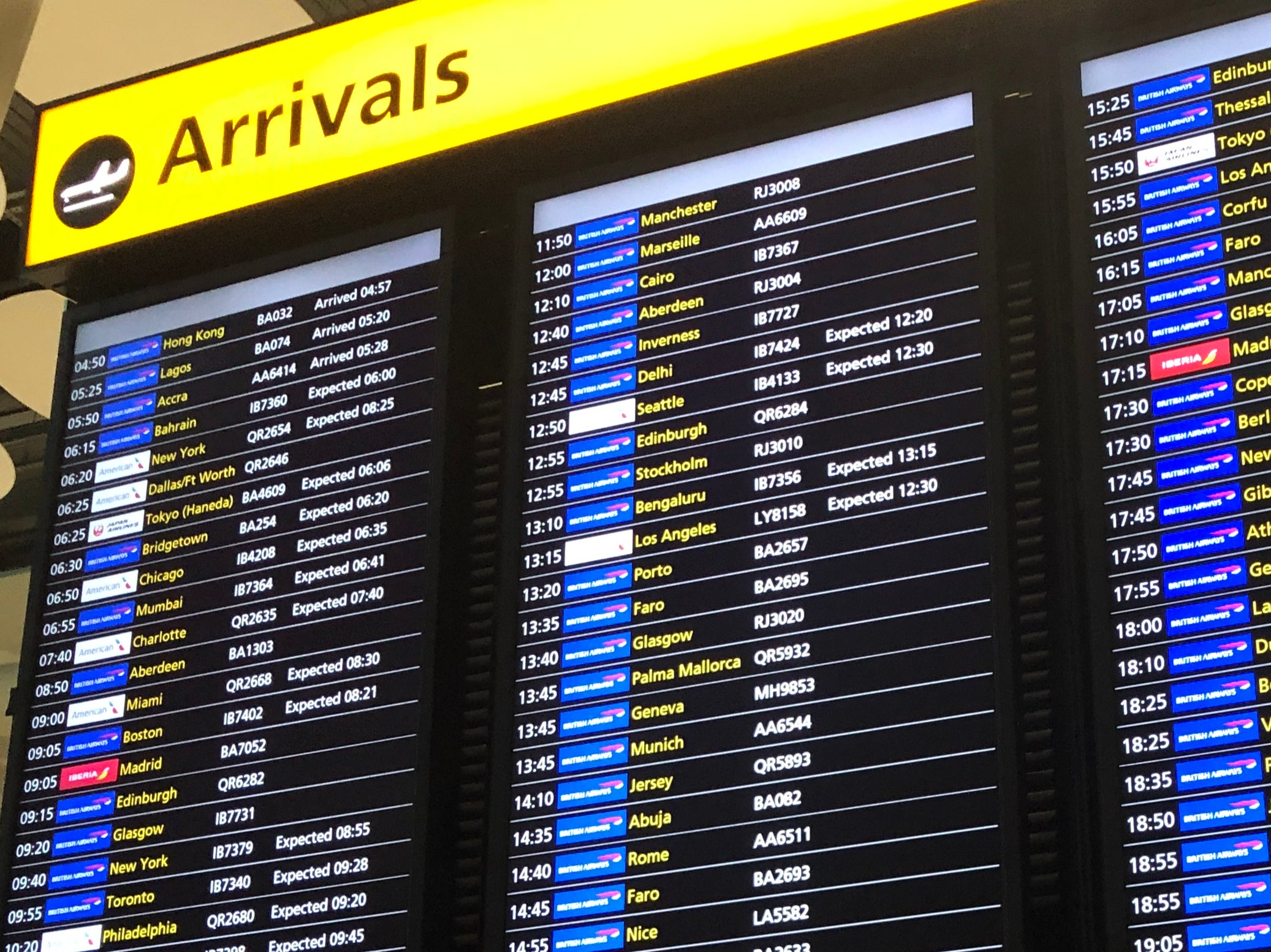 Arriving soon: Heathrow Terminal 5 arrivals on 30 May