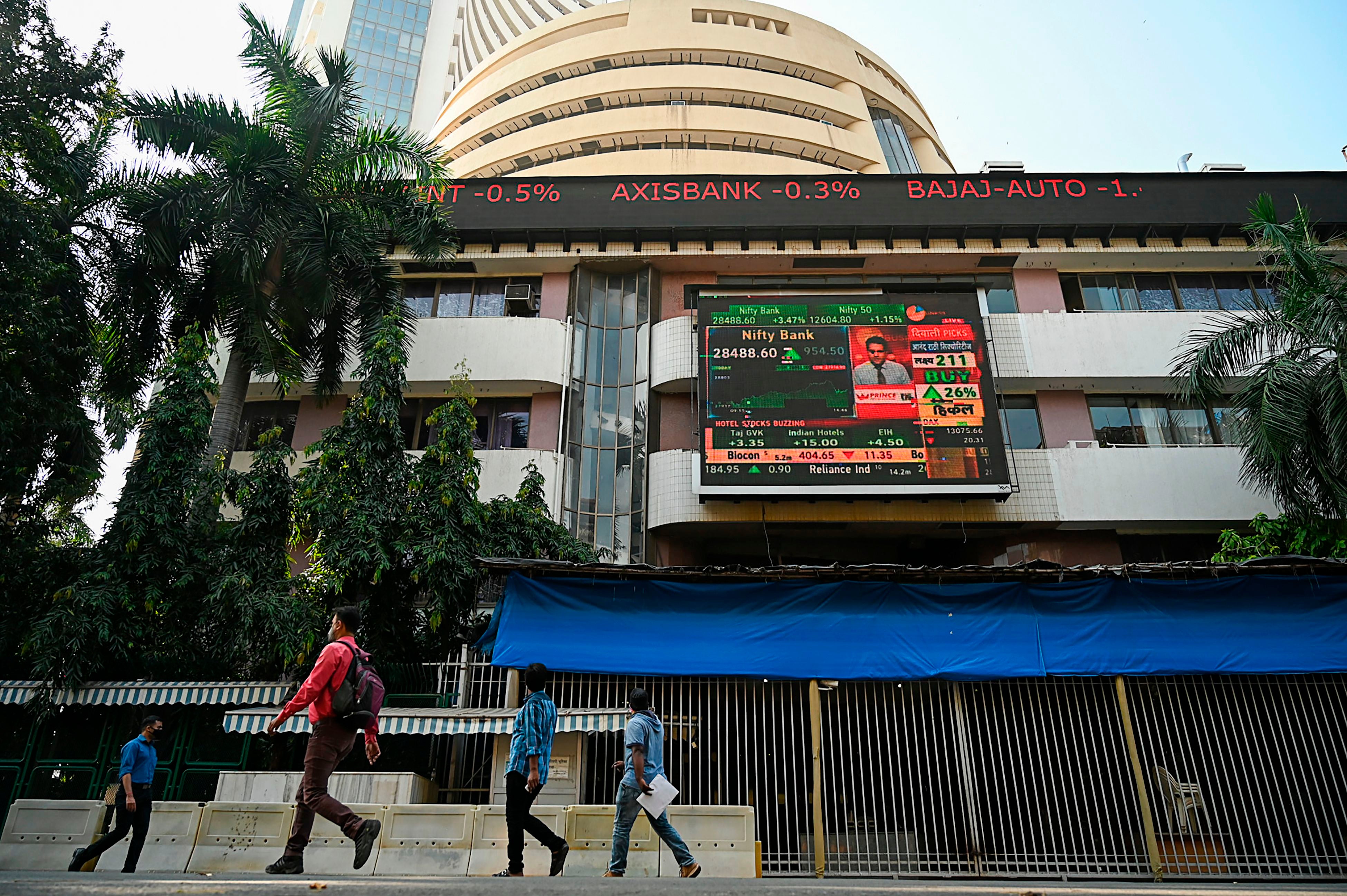 File image: India’s stock market continues its bull run as Jan-Mar quarter shows better than expected GDP