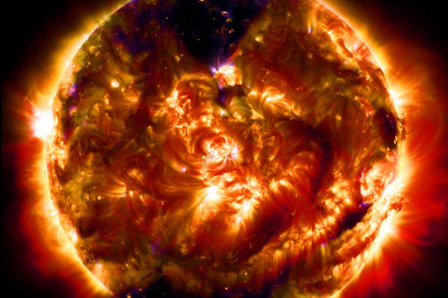 <p>Solar storms are ramping up</p>