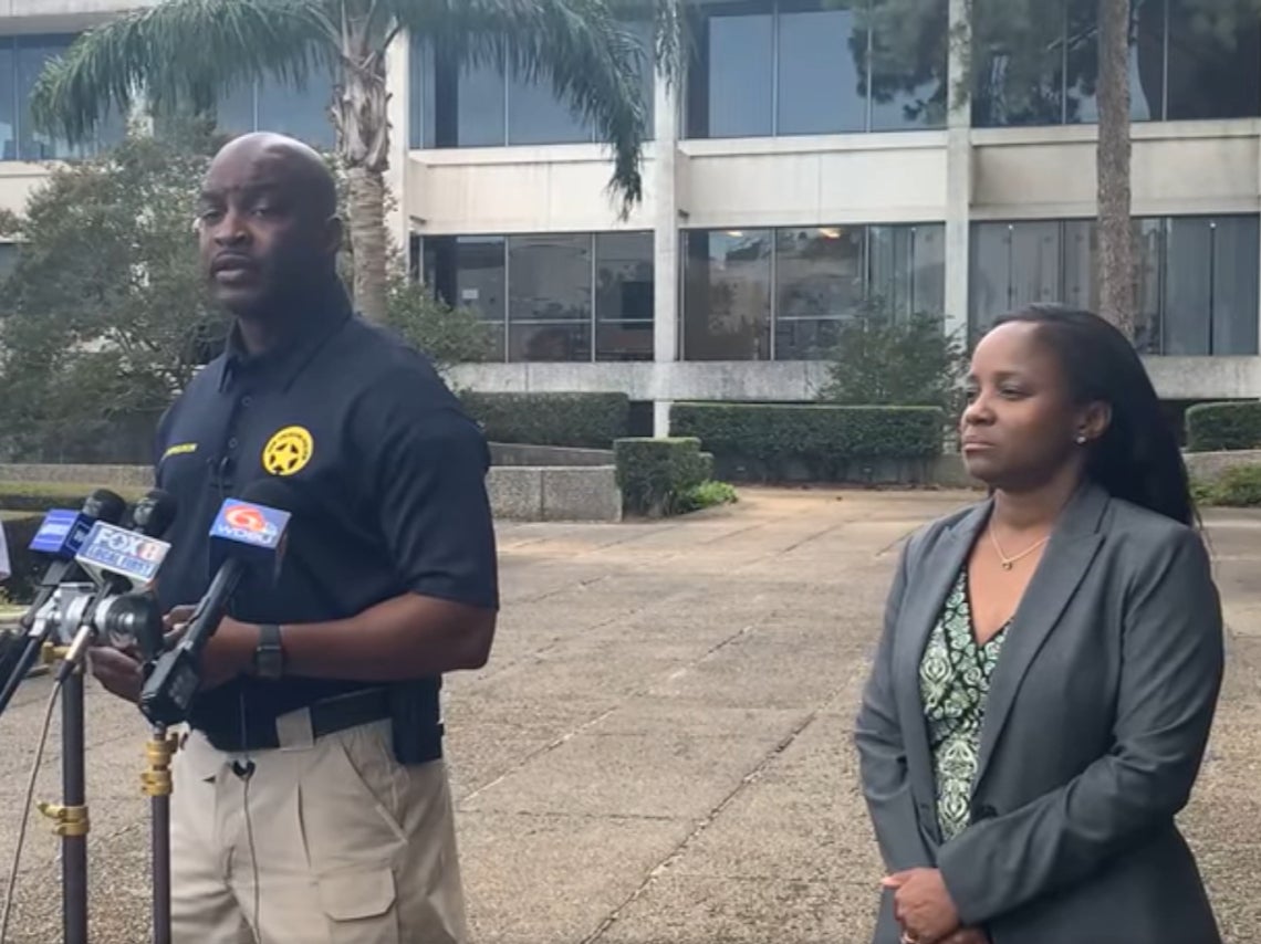 <p>The department’s Police Chief Shaun Ferguson outlined the incidents over the weekend in a press conference on Monday</p>