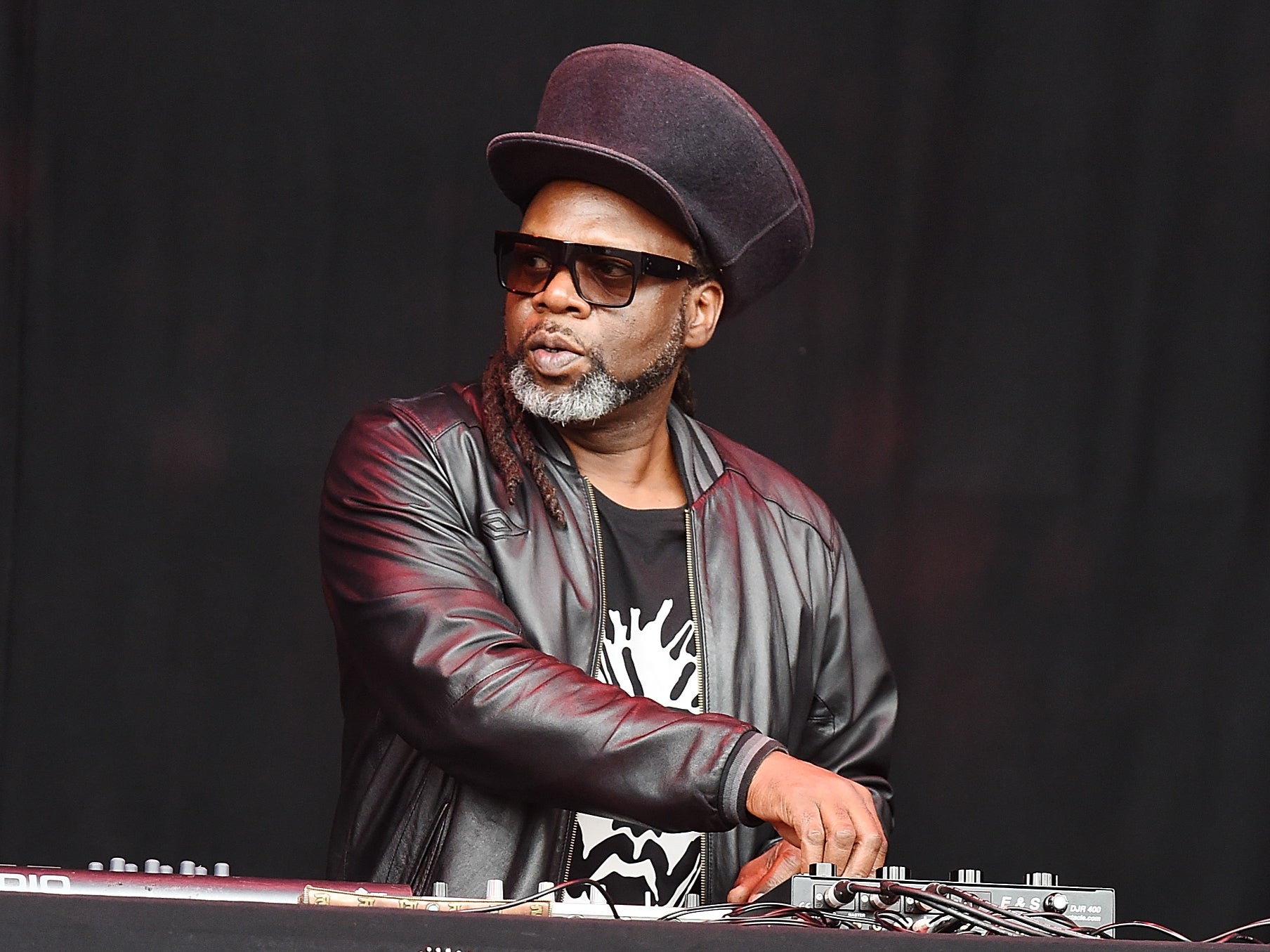 Soul II Soul DJ Jazzie B performing on Bestival’s Castle stage in 2017