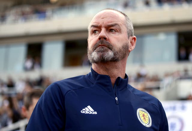 <p>Scotland manager Steve Clarke is staying focused on the task at hand</p>