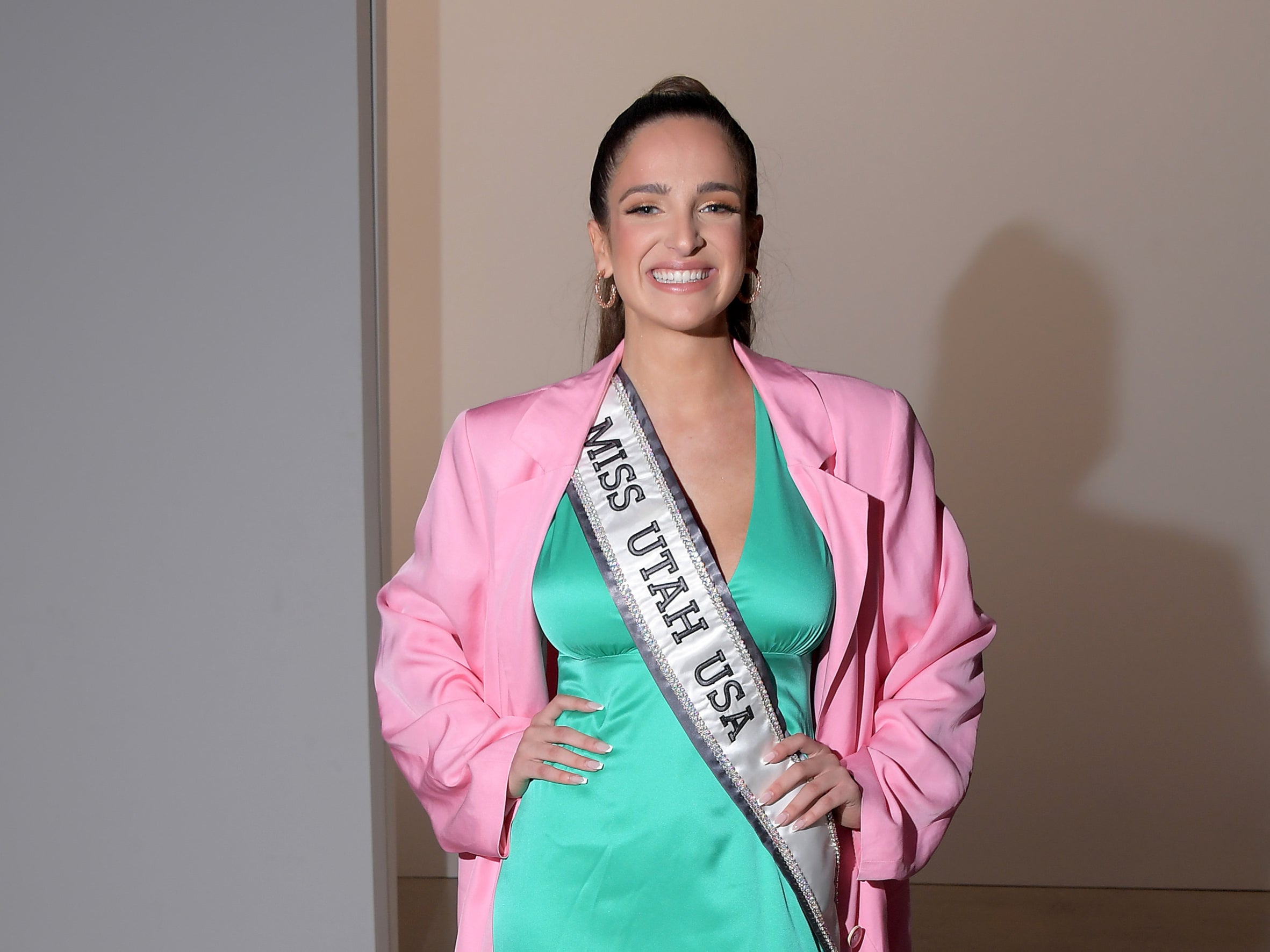 Rachel Slawson is the first openly bisexual to compete in the Miss USA competition