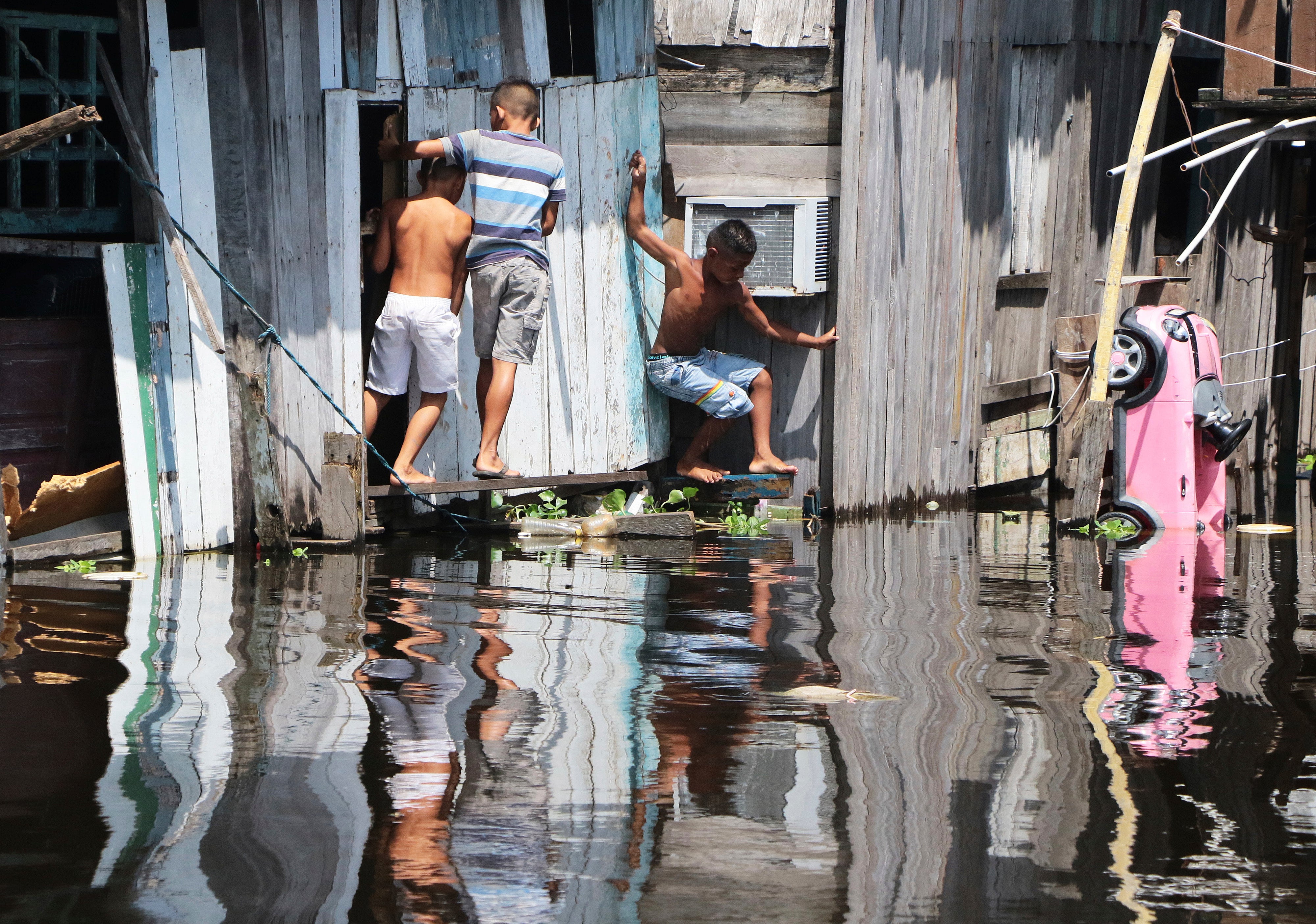 APTOPIX Brazil Amazon Floods