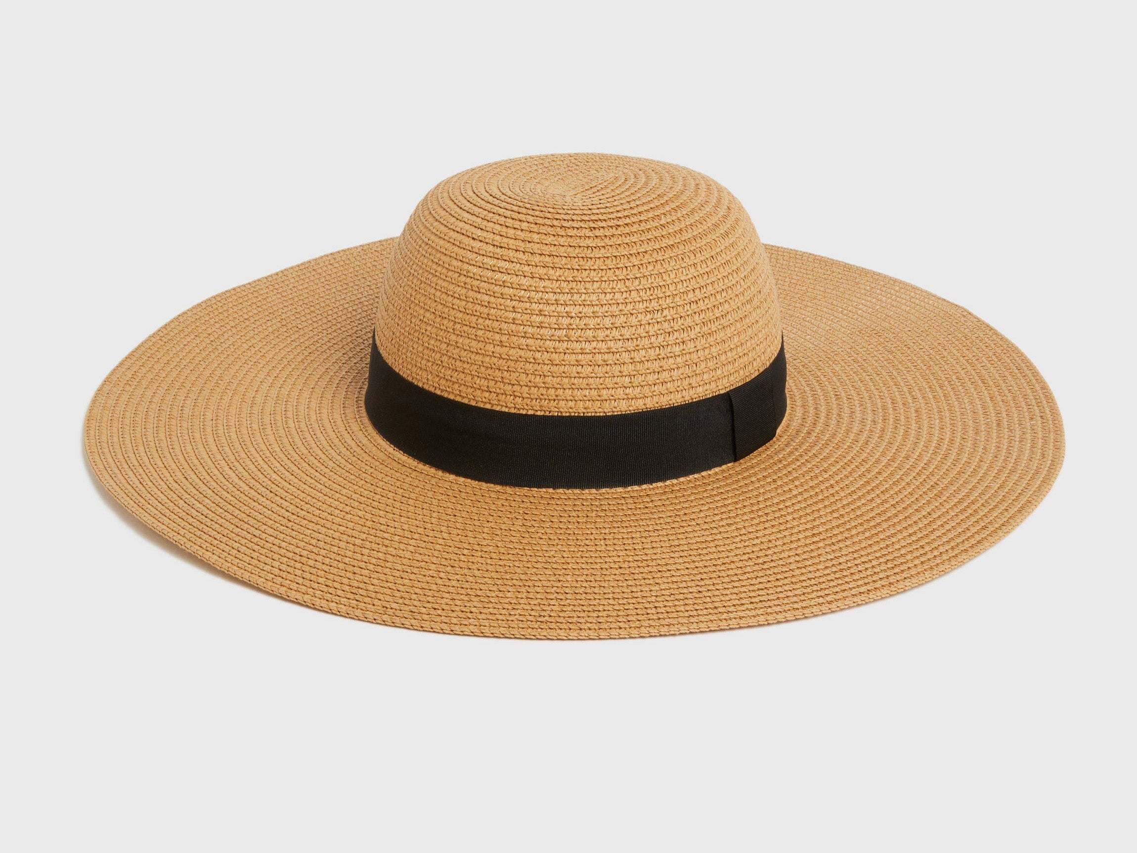 Emorias 1Pcs Summer Hat Palm British Style Fashion Hat Beach Hat Foldable 56-58cm