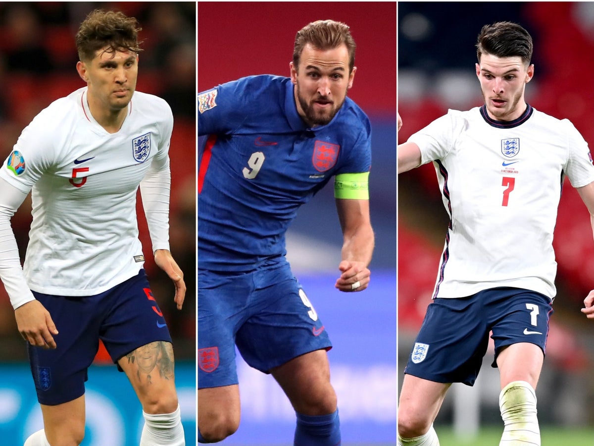 The England starting XI who could line up against Croatia