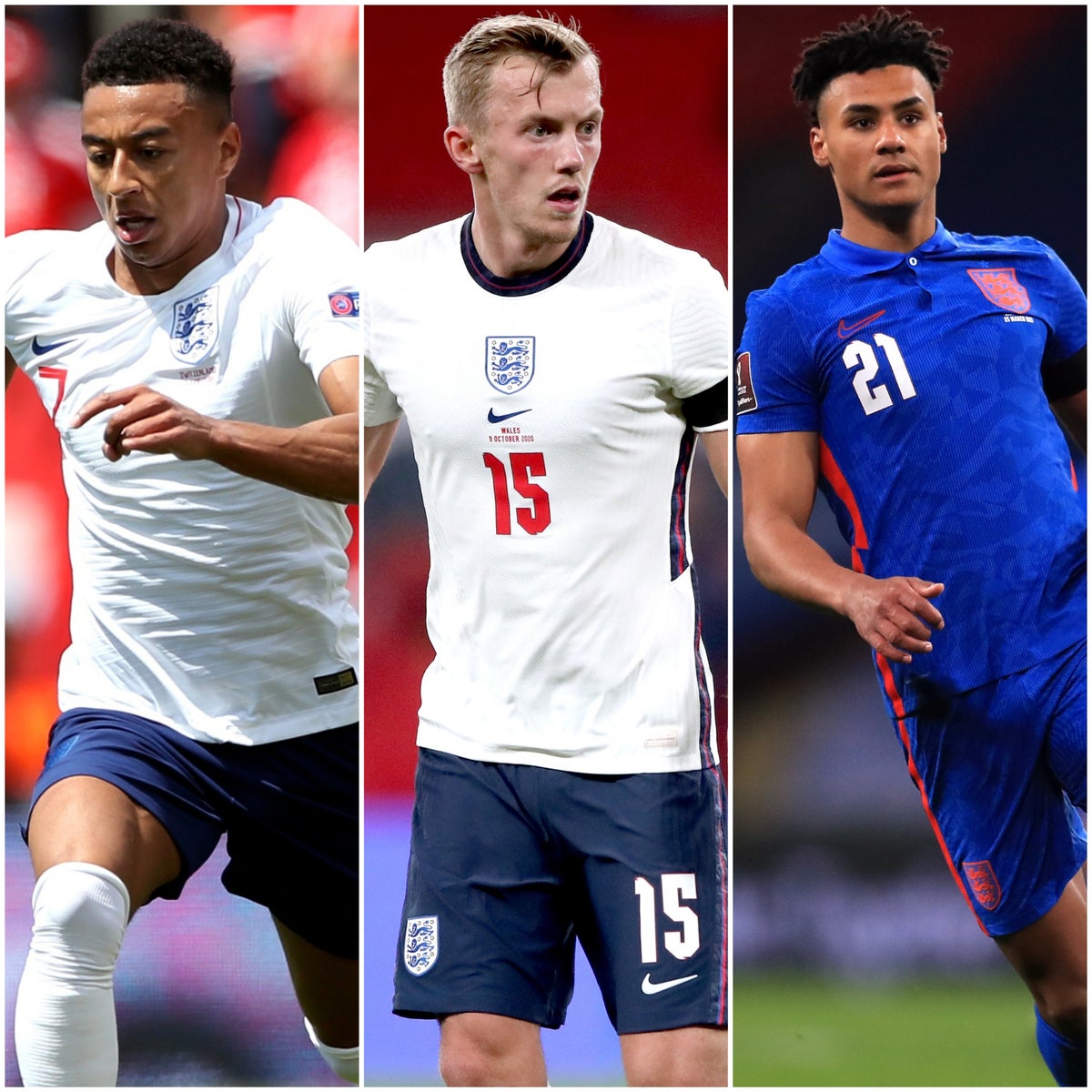 Jesse Lingard and James Ward-Prowse among six names cut from England Euros squad