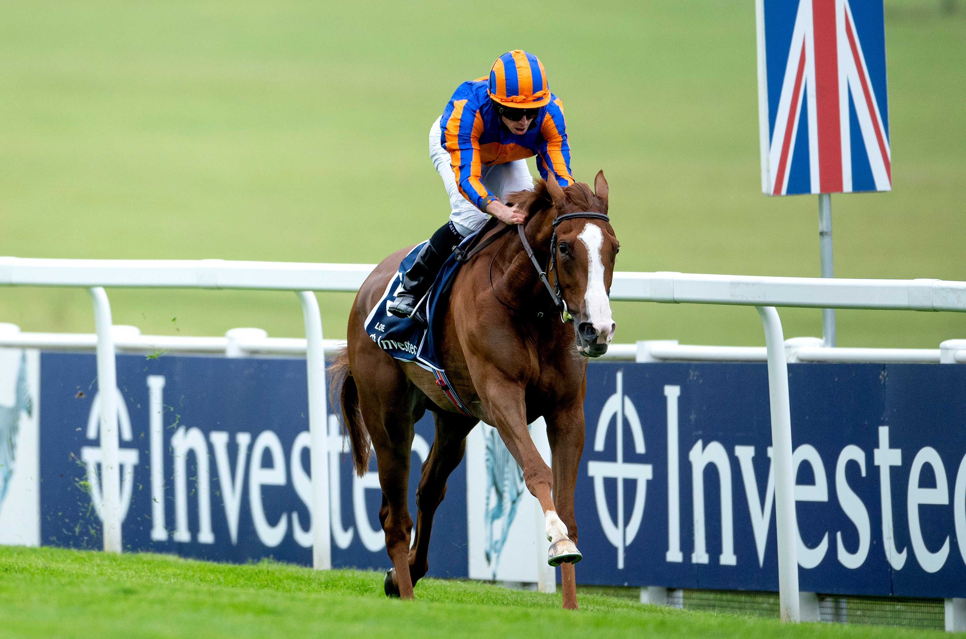 Love was a brilliant winner of last year's Oaks at Epsom