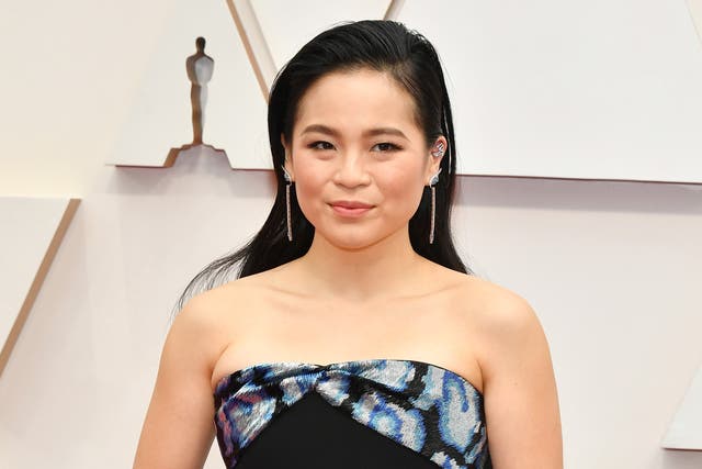<p>Kelly Marie Tran at the 92nd Academy Awards on 9 February 2020 in Hollywood, California</p>