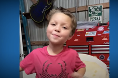 Samuel Olson: Boy’s body was found wrapped in black bags and duct tape inside a plastic bin