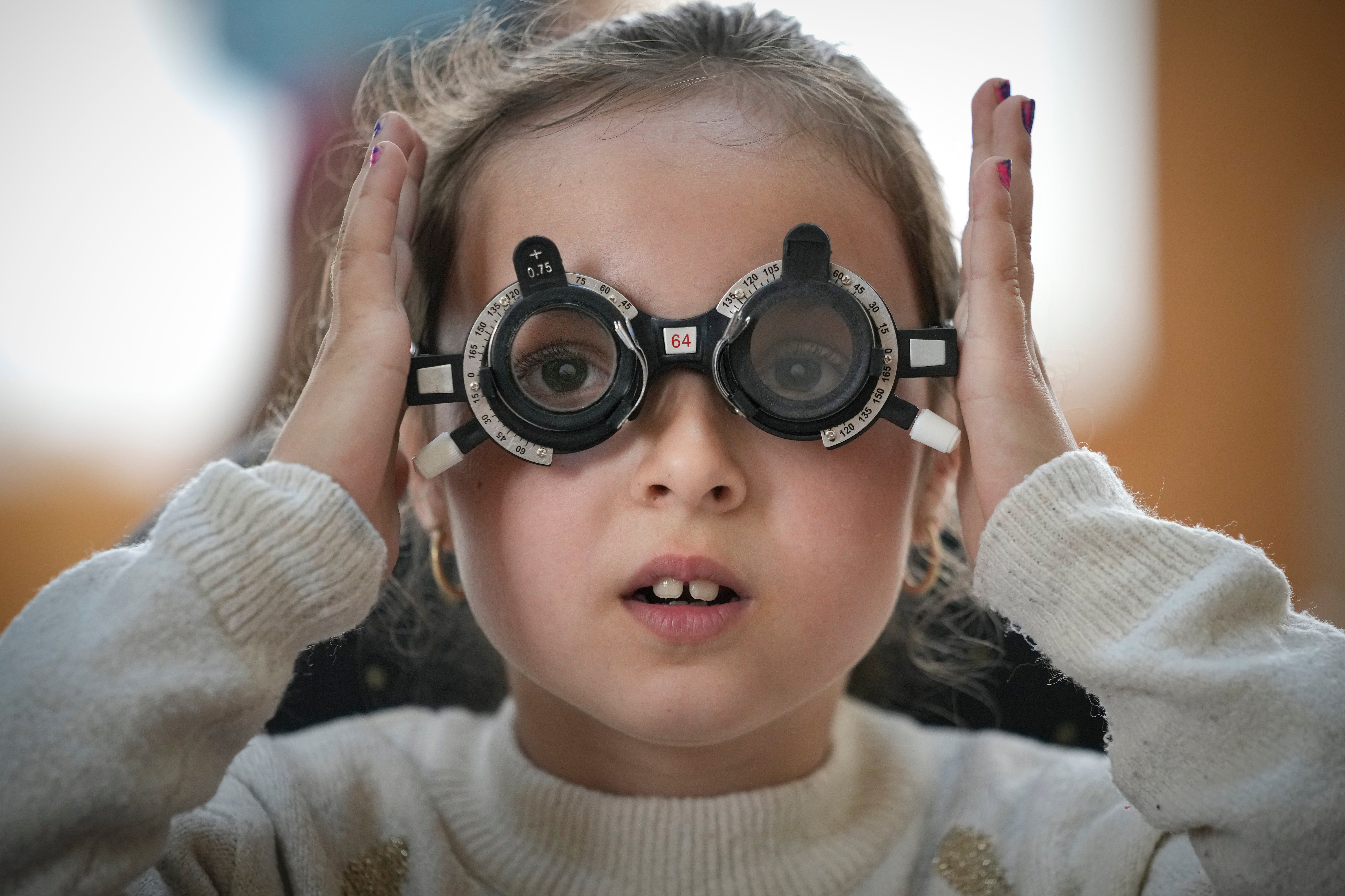 Romania Children Eye Tests