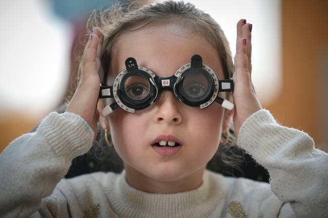 Romania Children Eye Tests