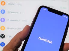 Crypto crash leads Coinbase to go down, cancelling orders and showing errors as users look to sell bitcoin