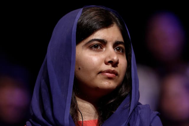 <p>Malala Yousafzai attends an event about the importance of education and women empowerment in Sao Paulo, Brazil</p>