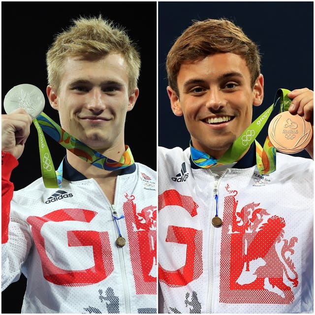 <p>Jack Laugher and Tom Daley</p>