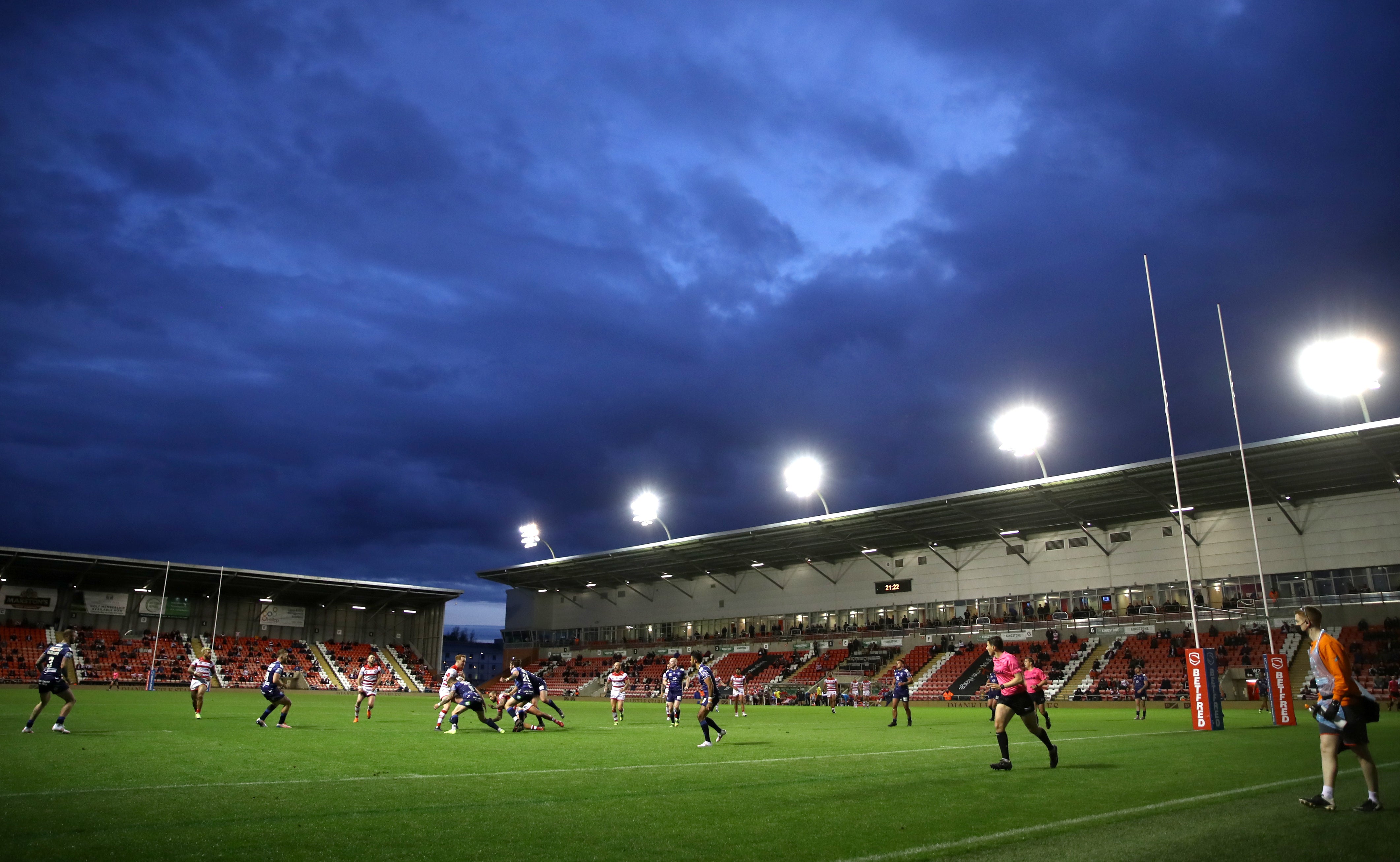 A view of Leigh Centurions' Leigh Sports Village